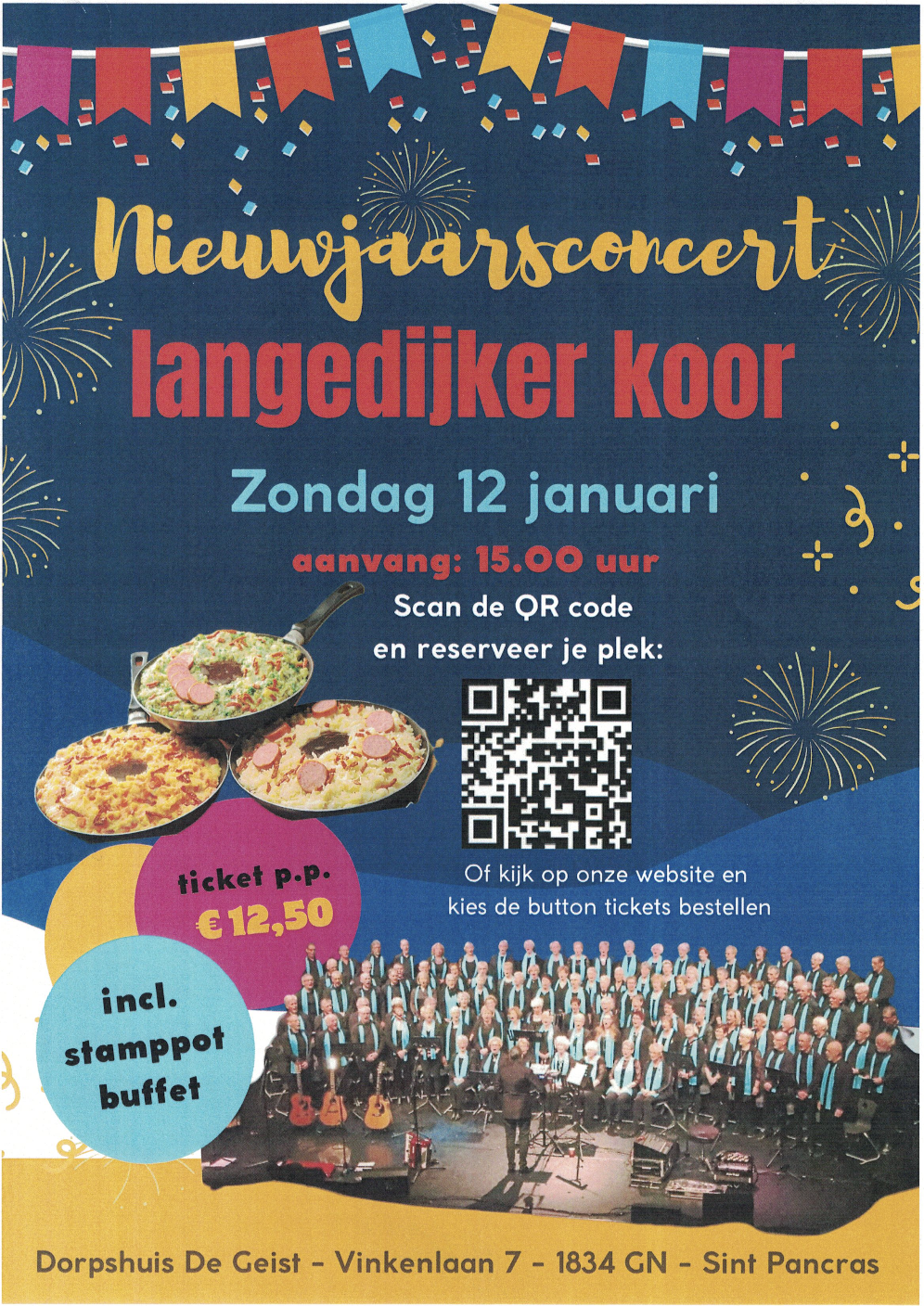 NIEUWJAARSCONCERT met het Langedijker koor!